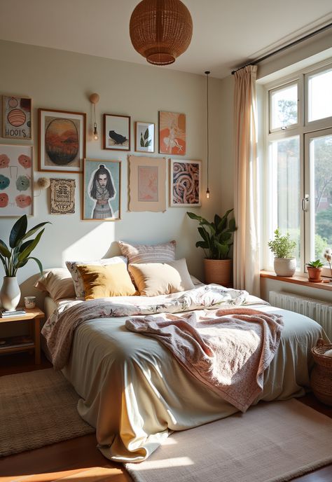 Boho Bedroom For Teens Teenage Boho Bedroom, Teen Boho Bedroom Ideas, Teen Boho Bedroom, Bedrooms For Teens, Teen Bedroom Design Ideas, Bedroom For Teens, Boho Room Inspiration, Bedroom Ideas For Teens, Boho Bedrooms