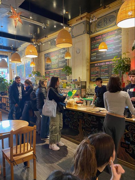 Busy Coffee Shop, Canada Vibes, Canada Restaurants, Cafe Owner, Opening A Cafe, Bookstore Cafe, Cozy Coffee Shop, Cafe Shop Design, Coffee Shop Aesthetic