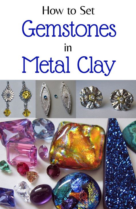 Metal Clay Art, Metal Clay Tutorial, Pmc Jewelry, Hantverk Diy, Precious Metal Clay Jewelry, Art Clay Silver, Silver Metal Clay, Trendy Jewerly, Jewerly Making