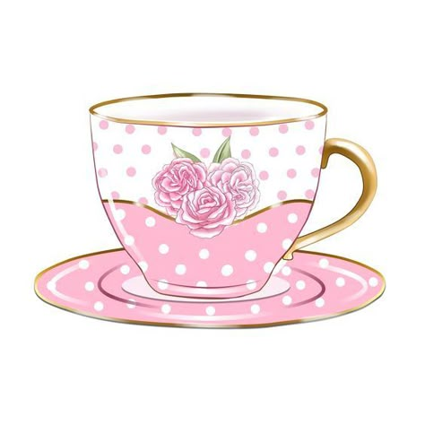 Cupcake Png, Decoupage Paper Printable, Cute Tea Cups, Tea Cup Art, 3d Birthday Card, Tea Crafts, Scrapbook Design Layout, Coffee Cup Art, Big Eyes Art