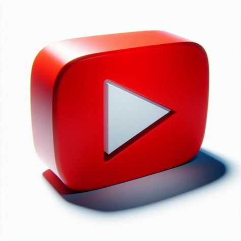 YouTube 3D icon Youtube Icon, 3d Icons, Stationery Templates, Flyer Maker, Business Card Maker, Card Banner, Poster Maker, Poster Invitation, Presentation Template Free