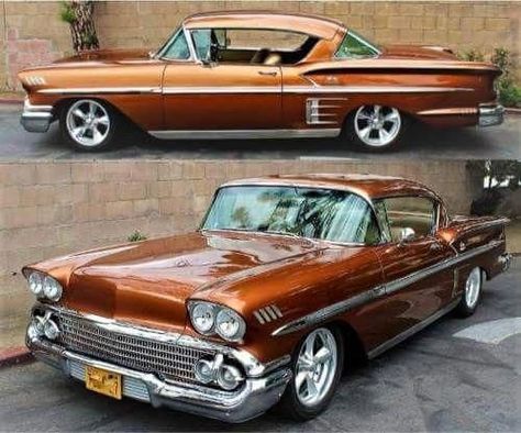 58 Chevy impala 1958 Chevy Impala, Classic Cars Chevy, 1967 Mustang, Hot Rods Cars Muscle, Auto Retro, Gm Car, Chevy Muscle Cars, Classic Cars Trucks Hot Rods, Custom Muscle Cars