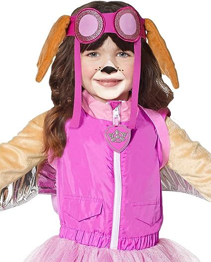 Spirit Halloween Skye Costume Skye Paw Patrol Costume, Skye Costume, Pilot Outfit, One Piece Costume, Paw Patrol Skye, Group Costumes, Pink Collars, Spirit Halloween, Paw Patrol