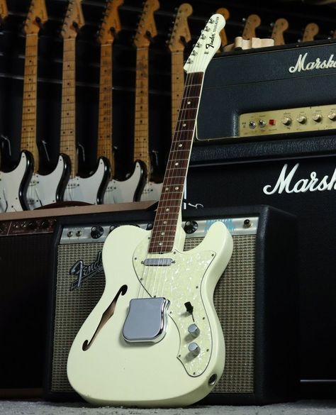 Davidson’s Well Strung Guitars - Vintage Guitars | You can imagine that our jaws hit the floor when we opened the case to find this fully original 1968 Fender Thinline Telecaster finished in… | Instagram Fender Thinline Telecaster, Fender Thinline, Thinline Telecaster, Hit The Floor, Telecaster Guitar, Fender Telecaster, Us Open, Fender Guitars, Vintage Guitars