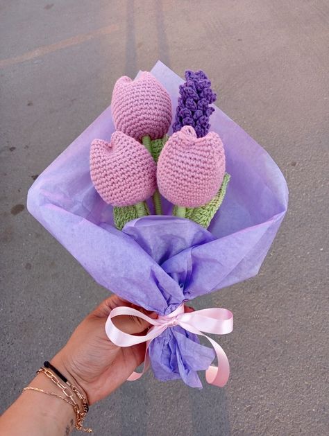 Crochet Lavender Bouquet, Crochet Lavender, Bouquet Crochet, Crochet Flower Bouquet, Lavender Bouquet, Crochet Flower, Crochet Flowers, Flowers Bouquet, Lavender