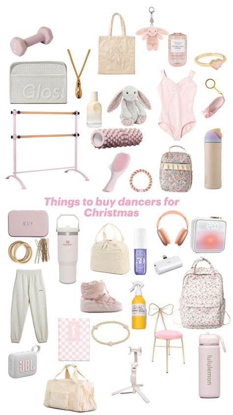 Things You Need For Ballet, Dance Stuff To Buy, Recital Gifts For Dancers, Ballet Fits, Class Christmas Gifts, Dance Essentials, Stuff To Buy, Dance Stuff, Dancer Gift