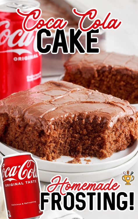 Cracker Barrel Coca Cola Cake, Coke A Cola Cake Recipe, Whacky Cake, Moonshine Cake, Chocolate Coca Cola Cake, Coke Cake, Soda Cake, Coca Cola Cake, Betty Crocker Cake