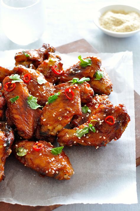 The ultimate Chinese Sticky Wings, my family recipe tweaked and perfected over years with many heated debates! #appetizer #party #finger_food #asian #chicken #wingettes #drummettes Sticky Chinese Chicken, Sticky Wings, Chinese Chicken Wings, Chinese Cooking Wine, Reuben Sandwich, Recipetin Eats, Chinese Chicken, Hoisin Sauce, Chicken Wing Recipes