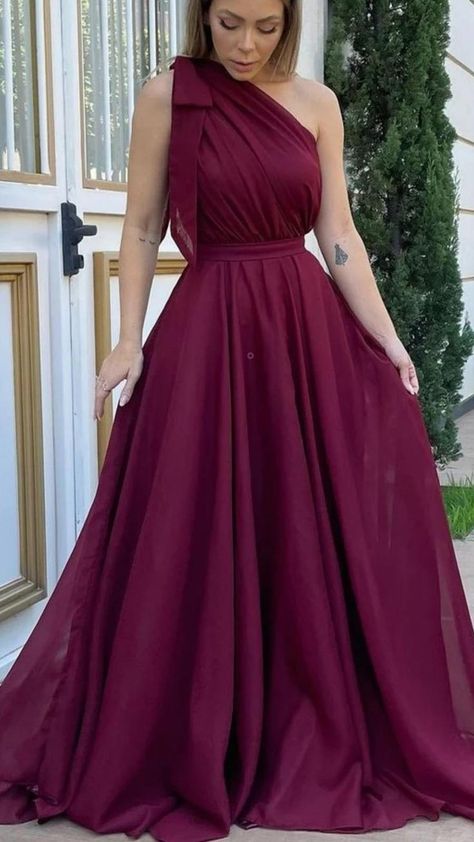 Formal Dresses Burgundy, Burgundy Formal Dresses, Burgundy Evening Dresses, Prom Dresses One Shoulder, Burgundy Formal Dress, Dresses Burgundy, Burgundy Evening Dress, Long Prom Dresses, Dresses One Shoulder