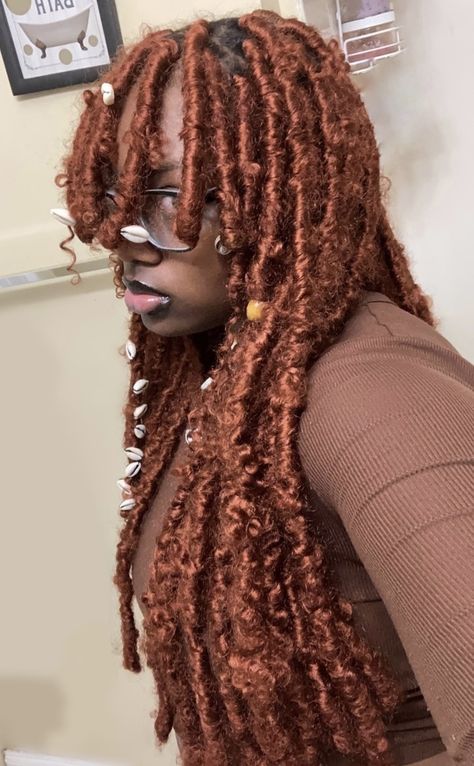 Faux Locs Styles With Bangs, Layered Faux Locs Hairstyles, Faux Locs With Curly Bangs, Butterfly Locks With Bangs, Long Braids With Bangs, Protective Hairstyles With Bangs, Bohemian Braids With Bangs, Layered Twists Black Hairstyles, Goddess Locs With Bangs