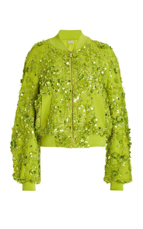 Embroiered Tulle Jacket By Elie Saab | Moda Operandi Tulle Jacket, Embroidery On Clothes, Woven Top, Best Wear, Elie Saab, Boutique Dresses, Moda Operandi, Fashion Collection, Designing Women