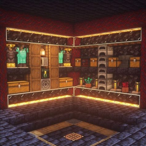 Minecraft Storage Room Ideas, Storage Room Ideas, Minecraft Storage Room, Minecraft Storage, Minecraft Interior, Minecraft Structures, Minecraft Interior Design, Bangunan Minecraft, Minecraft Modern