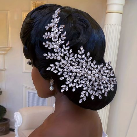 Faster shipping. Better service Hair Rhinestone, Accessories Bride, Jewelry Bride, Accessories Pearl, Wedding Hair Headband, Hair Comb Bridal, Bridal Headwear, Hair Accessories Pearl, Wedding Hair Comb