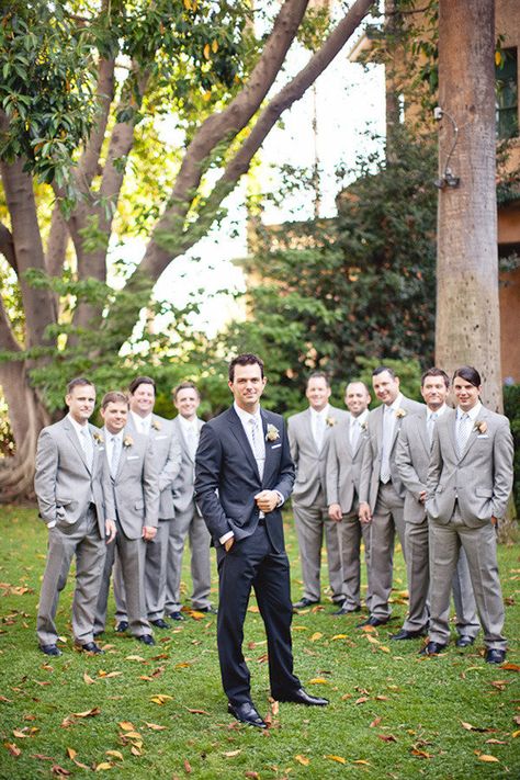 My wedding inspiration...the look for my handsome groom and groomsmen. Photography by gabrielryan.net/ Suits And Ties, Gray Groomsmen Suits, Groomsmen Photography, Groomsmen Grey, Mens Wedding Attire, Groomsmen Photos, Handsome Groom, Groom And Groomsmen Attire, Wedding Groomsmen