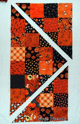 Quilt On Point, Halloween Quilt Patterns, Charm Pack Quilt Patterns, Quilt Techniques, Fall Quilt Patterns, Charm Pack Quilt, Kids Quilts, Quilting Designs Patterns, Quilted Table Runners Patterns