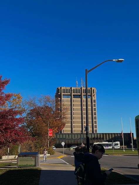 #brocku #aesthetic #university #canada #librarylove #school #brockuniversity Canada School Aesthetic, Canada School, Aesthetic Canada, Aesthetic University, Bestie Aesthetic, Brock University, University Aesthetic, Pretty Views, Uni Life