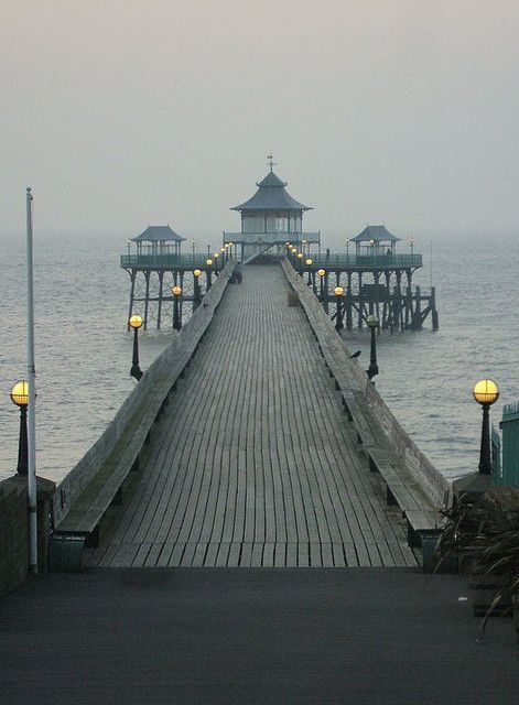 Clevedon Pier, Bristol Somerset England Clevedon Pier, Weston Super Mare, British Seaside, Somerset England, Beyond The Sea, Visiting England, Durban, Travel Europe, England Uk