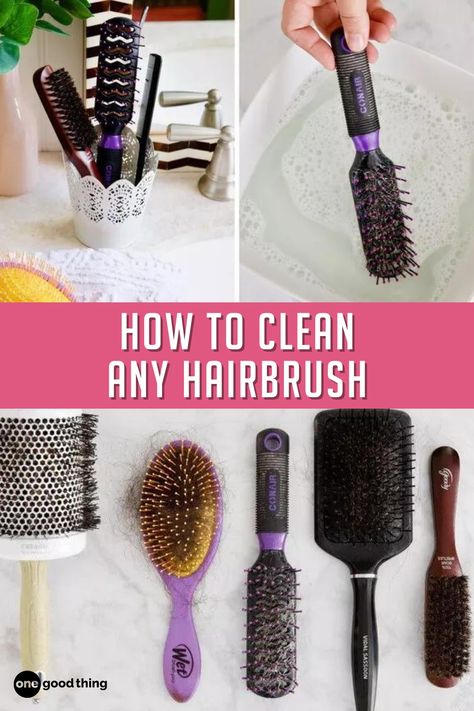 Types Of Brushes, Exfoliating Face Mask, Clean Hairbrush, Wooden Brush, Homemade Cleaning, Homemade Cleaning Products, Hair Brushes, Brush Type, Exfoliating Scrub