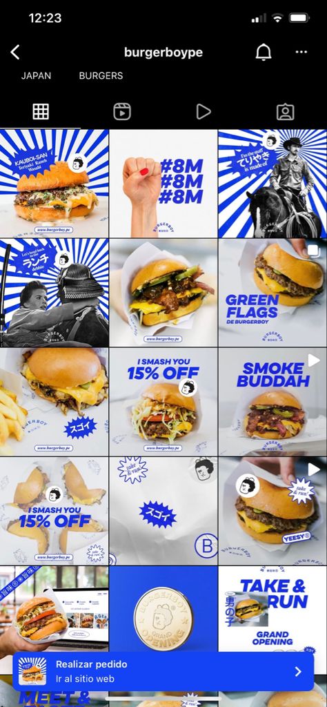 Creative Social Media Post Design Discount Ideas, Online Order Design, Ig Branding Ideas, Burger Design Poster, Graphic Design Fun Creative, Food Social Media Design Inspiration, Promo Design Social Media, Food Graphic Design Social Media, Burger Graphic Design