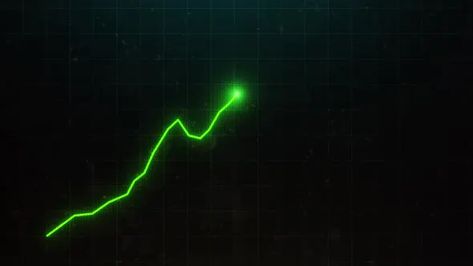 Trend Green line graph going Up by KingfisherPro | VideoHive Stocks Going Up Graph, Line Graph Design, Fx Wallpaper, Trend Background, Gaming Background, Line Graph, Editing Images, Line Animation, Branding Concept