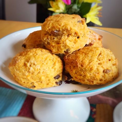 OMS friendly scones | Overcoming MS Aip Baking, Ms Recipes, Fat Free Vegan, Non-dairy Milk, Cocktail Sticks, High Carb, A Cup Of Tea, Fat Free, Sweets Desserts