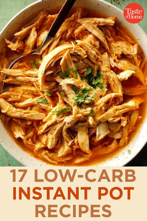 Quick Instant Pot Recipes, Low Carb Instant Pot Recipes, Low Fat Low Carb, Low Cholesterol Recipes, High Protein Low Carb Recipes, Pressure Cooker Chicken, Healthy Instant Pot Recipes, Instant Pot Dinner Recipes, Bariatric Recipes