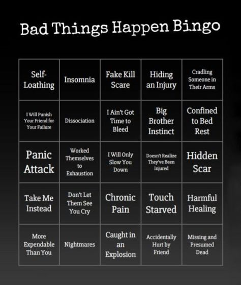 Free Bingo Cards, About Me Template, Bingo Sheets, Bingo Template, Character Template, Bingo Board, Story Games, Bad Things, Bingo Games