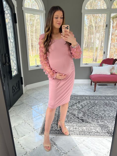 Maternity dress, baby shower dress, floral detail sleeve, mesh sleeve dress, bump friendly dress, baby shower girl, baby shower idea, pink maternity dress, amazon finds, baby shower dresses for mom. Follow my shop @heather_gal on the @shop.LTK app to shop this post and get my exclusive app-only content! #liketkit #LTKunder50 #LTKbump #LTKFind @shop.ltk https://liketk.it/48dlf Baby Shower Dress Pink, Baby Shower Dresses For Mom, Bump Friendly Dress, Mesh Sleeve Dress, Pink Maternity Dress, Histamine Intolerance, Baby Shower Dress, Shower Dress, Dress Amazon