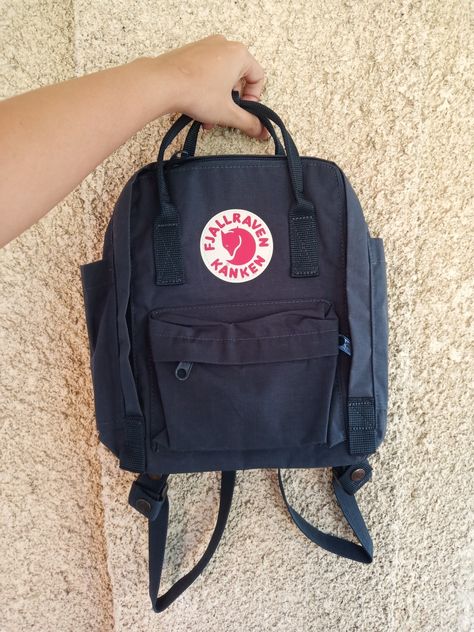 Got it for only 2,500! Kanken Navy, Kanken Mini, Kanken Backpack, Fjallraven Kanken, Fjallraven Kanken Backpack, Got It, Navy Blue, Backpacks, Navy