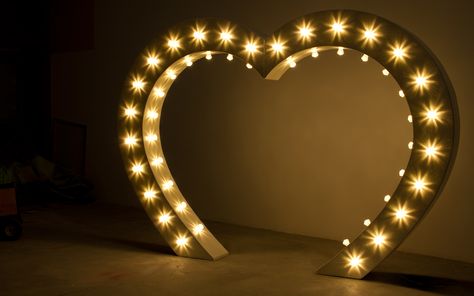 The Big Love Heart.  Stunning backdrop, Wedding Arch, or Photo Booth prop. Letter Lights Light Up Dance Floor, Circus Lights, Letter Lights, Event Entrance, Party Lighting, Lighted Marquee Letters, Diy Graduation, Love Pink Wallpaper, Tunnel Of Love