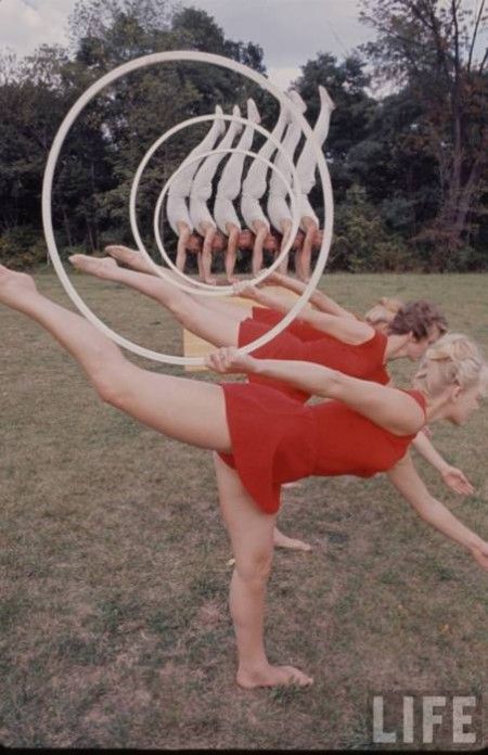 Life Magazine Covers, Aerial Acrobatics, Hoop Dance, Hula Hoops, Hula Hoop, Life Magazine, Hoop Art, Vintage Girls, Image Photography