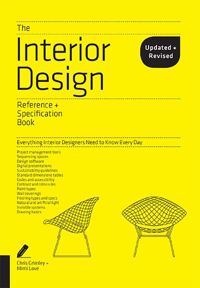 Interior Design Student, Interior Design Books, Interior Design Process, New York School, Architecture Books, Project Management Tools, Interior Renovation, Design Master, Reference Book