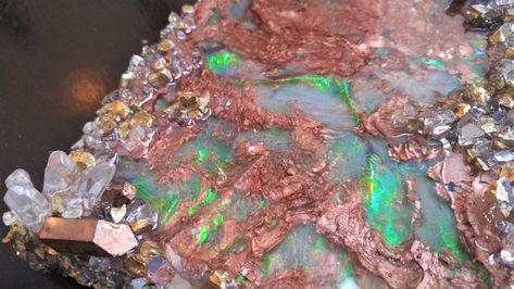 Follow the Frugal Resinista as she teaches how to create an opal look in your resin art. Use these in your resin geodes or in other resin art projects. Opal Resin Art Tutorial, Opal Resin Art, Opal Resin, Resin Geodes, Opal Art, How To Make Resin, Resin Geode, Resin Crafts Tutorial, Resin Art Painting