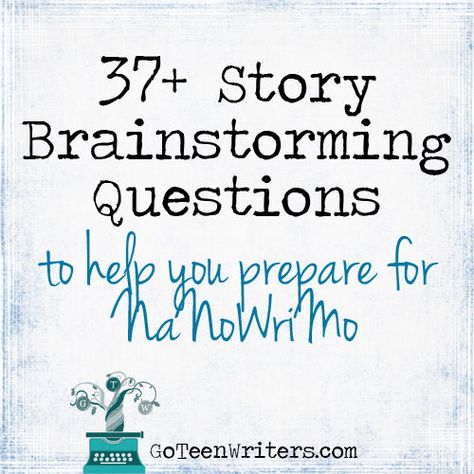 Novel Brainstorming, Story Brainstorming, Human Brain Facts, Camp Nanowrimo, National Novel Writing Month, Writing Genres, Critical Thinking Questions, Creative Thinking Skills, Writing Fiction