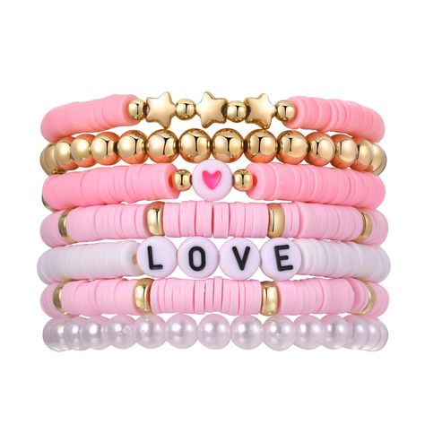 Bracelets Summer, Y2k Star, Preppy Bracelets, Holiday Bracelets, Valentines Bracelets, Popular Bracelets, Beach Bohemian, Preppy Jewelry, Stackable Jewelry