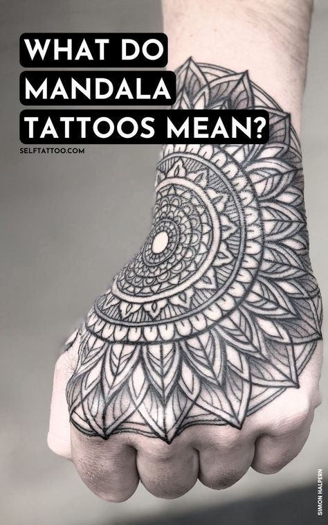 Mandala Tattoo Design Leg Men, Men’s Mandala Tattoo Sleeve, Mandala Tattoo Designs Men, How To Design Sleeve Tattoo, Meaning Of Mandala Tattoo, Meaningful Mandala Tattoo, Aztec Hand Tattoos For Women, Womens Shoulder Sleeve Tattoo, Mandela Tattoo Meaning