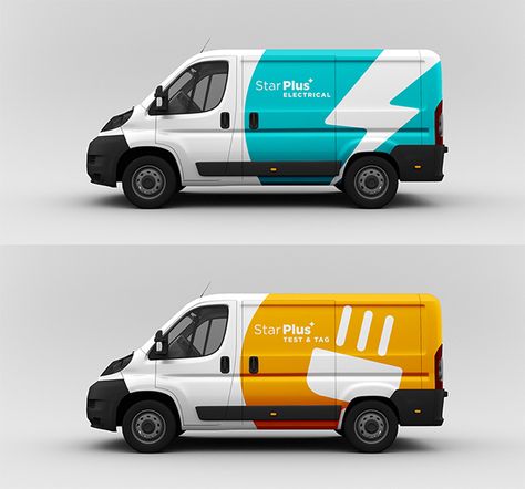 Unique colours stand out, use my blue. Half wrap. Simplified design. Vehicle Graphics Branding, Van Signage, Electrician Logo, Vehicle Wrap Design, Bus Wrap, Vehicle Signage, Vehicle Wrap, Van Wrap, Car Wrap Design