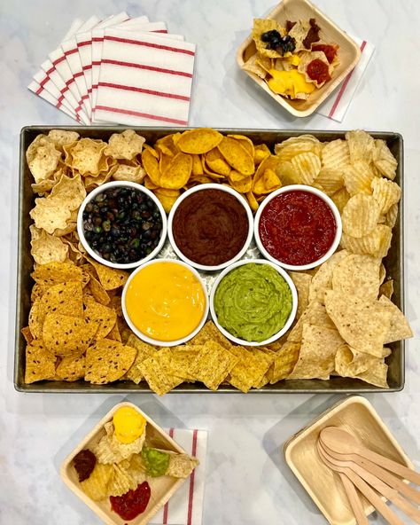 Dips Board Ideas, Dips Board, Olympic Desserts, Olympic Party Food, Olympic Snacks, Olympic Food, Olympic Theme Party, Easy Homemade Salsa, Dip Tray