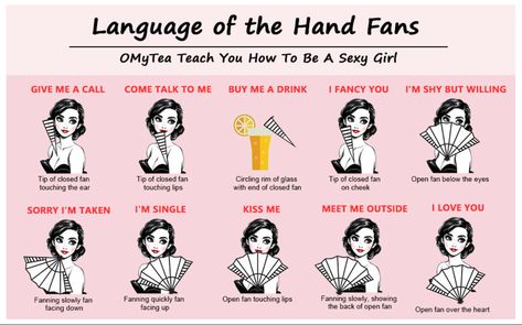 And here i was just using it to cool myself off 😂 Fan Ettiquite, Chinese Fan Language, Hand Fan Meanings, Language Of The Fan, Fan Signals, Social Ques, Fan Etiquette, Fan Meaning, Royal Rules