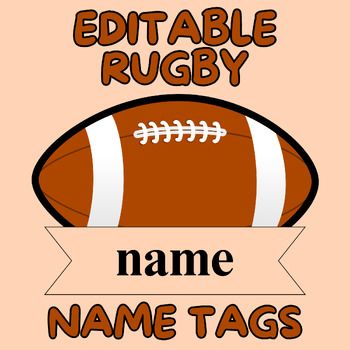 Football Name Tags, Tag Rugby, Desks Chairs, Football Names, Name Tag Design, Sports Theme Classroom, Tag Design, Printable Labels, Sports Theme