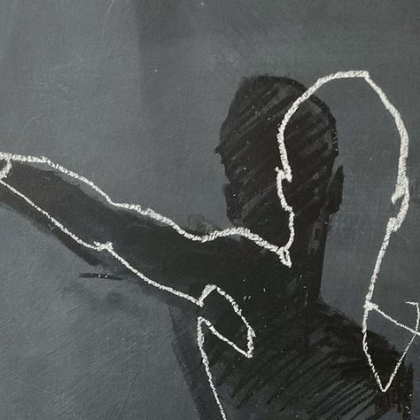 Ian Hodgson on Instagram: "Chalkboard sketch. Chalk on blackboard 30x30cm #figurativedrawing #chalkboarddrawing #chalkboardart #shadow #linedrawing" Ian Hodgson, Chalk Sketch, Chalk Writing, Chalkboard Drawings, Winn Dixie, Chalk Drawings, White Chalk, September 10, Chalkboard Art