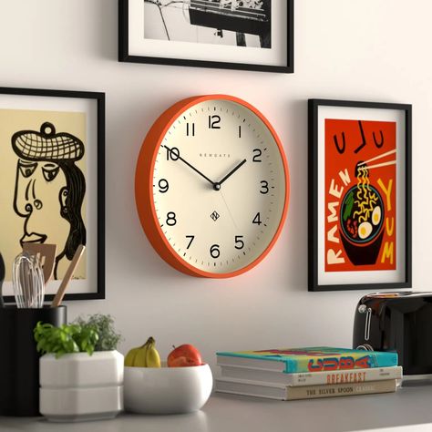 🎉 New in Home Decor! 🕰️✨ Upgrade your space with our latest arrivals: stylish Newgate Clocks, cozy throw pillows, and retro vinyl record players! Whether you’re aiming for elegance, comfort, or a touch of nostalgia, we’ve got you covered. Swipe to see our new collection and find your perfect match! 💫 #HomeDecor #NewArrivals #NewgateClocks #ThrowPillows #VinylRecords #KouwiStyle Bedroom Clock Ideas, Orange Kitchen Walls, Newgate Clocks, Kitchen Wall Clock, Colorful Wall Clocks, Bedroom Clocks, Cozy Throw Pillows, Custom Clocks, Vinyl Record Player