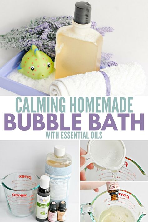 Bubble Bath Recipe, Homemade Bubble Bath, Pioneer Living, Diy Bubble Bath, How To Make Bubbles, Homemade Essential Oils, Homemade Bubbles, Natural Beauty Treatments, Bath Recipes