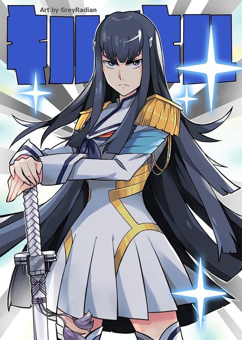 KILL LA KILL - Satsuki by GreyRadian.deviantart.com on @DeviantArt Kill La Kill Cosplay, Kill A Kill, Kill La Kill Art, Satsuki Kiryuin, Kill La Kill, Anime Comics, Anime Fanart, Anime Character, Manga Anime