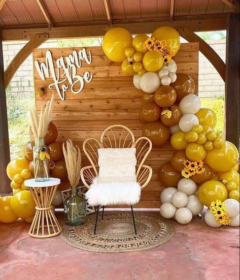 50+ Bumble Bee Baby Shower Ideas - One Sweet Nursery Bubble Bee Baby Shower Ideas, Uncommon Baby Shower Themes, Momma To Bee Baby Shower Ideas, Here Comes The Sun Baby Shower Theme Boy, Mama To Bee Baby Shower Ideas, Bee Gender Reveal Party Decor, Sweet As Can Bee Baby Shower Ideas, Hippie Baby Shower Ideas, Whinney Pooh Baby Shower Ideas