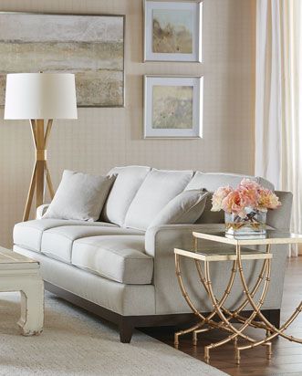 Seats For Living Room, Ethan Allen Sofa, Ethan Allen Furniture, Unique Living Room, Luxury Sofas, Family Room Furniture, Living Room Decorating Ideas, Living Room Decorating, Leather Couch