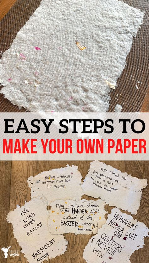 Easy steps to make your own paper! This is such a fun activity that you can do with your kids! Be creative and test different materials to see what works best. Learn how ancient China invented paper. Ancient China Activities, Ancient Inventions, Recycling Activities For Kids, Paper Making Process, Recycling Activities, Make Your Own Paper, Camping Crafts, Camping Art, Ancient China