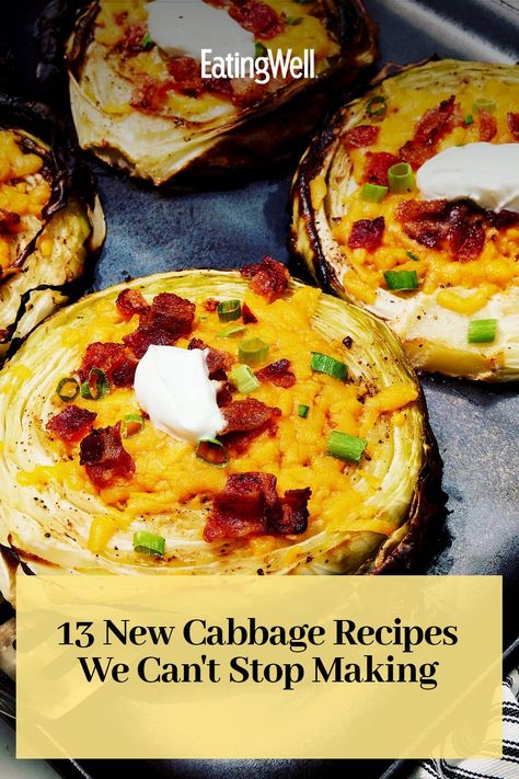 These delicious new recipes showcase the versatility of cabbage, from loaded cabbage steaks to flavorful Caesar salads. #healthyeating #healthyfoods #healthylifestyle #healthyrecipes Loaded Cabbage Steaks, Cabbage Steaks, Easy Breakfast Brunch, Dessert Smoothie, Lunch Appetizers, Grocery Foods, Healthy Eating For Kids, Fast Dinners, Quick Easy Dinner