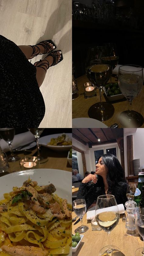 Cute Date Night Pictures, Solo Date Restaurant, Dinner Date Couple Pictures, Dinner Date Poses For Couples, Date Night Post Instagram, Dinner Party For Two, Dinner Date Photo Ideas, Dinner Table Pictures Instagram, Black Couple Dinner Date Outfit