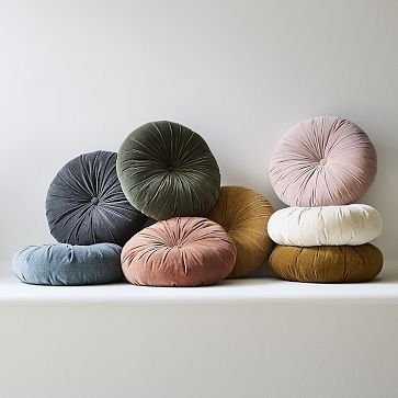 Favourites Gallery | west elm West Elm Kids, Textured Throw Pillows, Modern Throw Pillows, Floral Pillow Cover, Round Pillow, Bolster Pillow, Pillow Collection, Velvet Pillow Covers, Knitted Throws